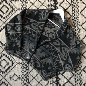 David Paul Cropped Western Jacket